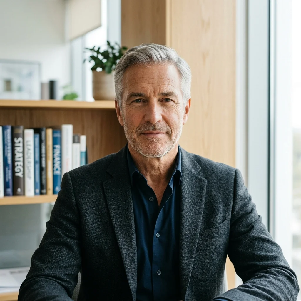 Portrait de Philippe Salmon, rédacteur en chef de 1000startups